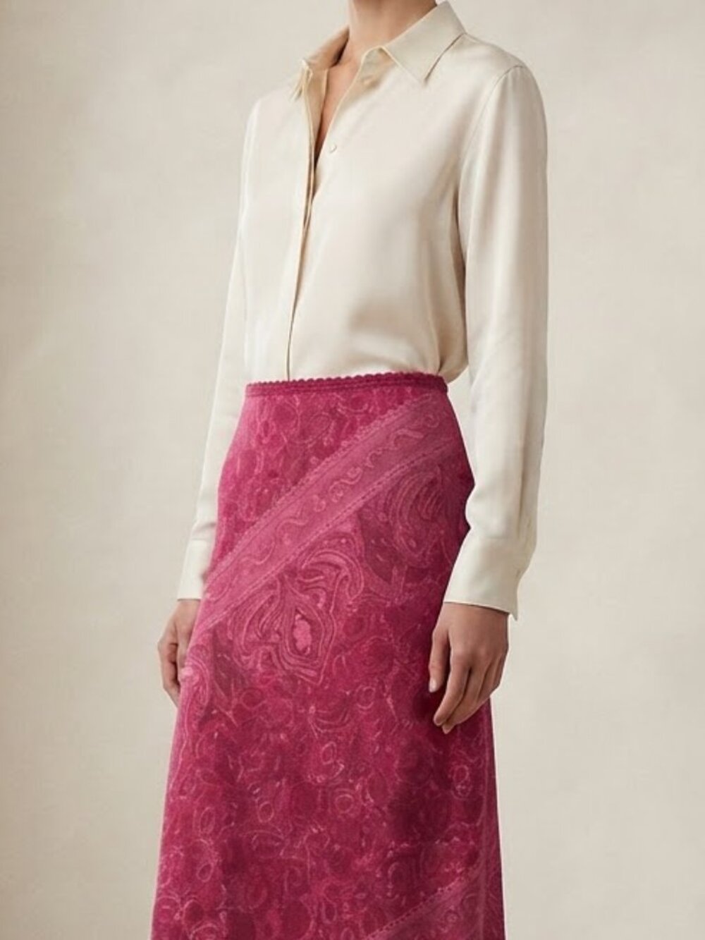 Jacob Women’s Pink Skirt Sz 3/4